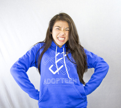 Basic Logo Hoodie - Blue