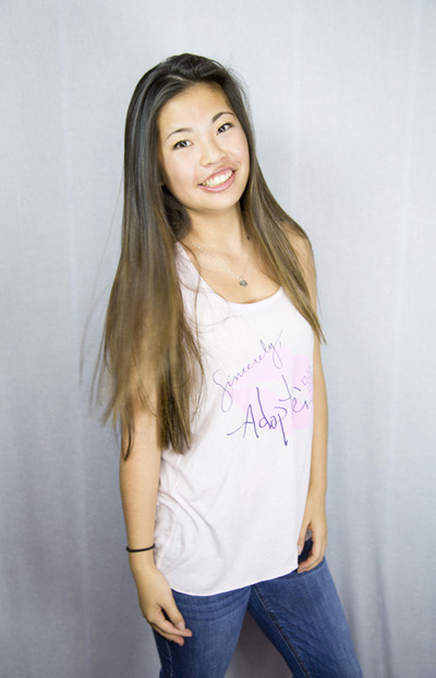 xoAdopteen Flowy Racerback Tank - Pink
