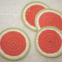 Watermelon Coasters  - Thumbnail 1