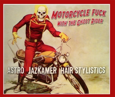 Astro & Jazkamer & Hair Stylistics 'Motorcycle Fuck With The Ghost Rider' CD