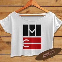 boys band shirt women crop tee Magcon logo t-shirt - Thumbnail 1