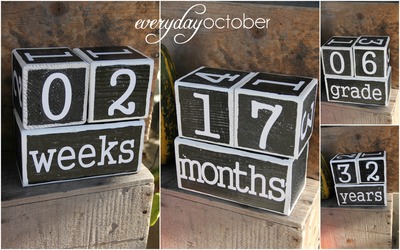 Black and white block set