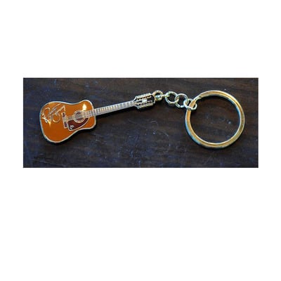 Pretty woman 12-string guitar keychain - Thumbnail 1