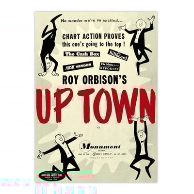 Monument Singles "Uptown" Poster