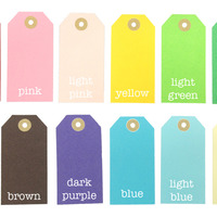 Light Green Parcel Gift Tags - Thumbnail 1