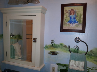 The Garden Fairy original water color print