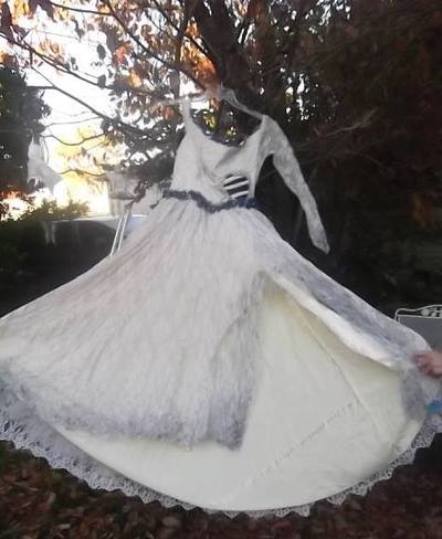 Corpse Bride Emily's Wedding Gown