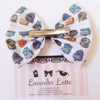 Hogwarts House Crests Hair Bow Hair Clip Slytherin Gryffindor Ravenclaw Hufflepuff - Thumbnail 4