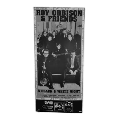 Roy orbison & friends: a black & white night poster - Thumbnail 1