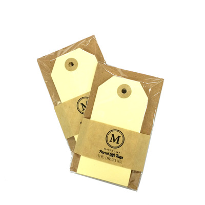 Cream Parcel Gift Tags