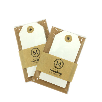 White Parcel Gift Tags
