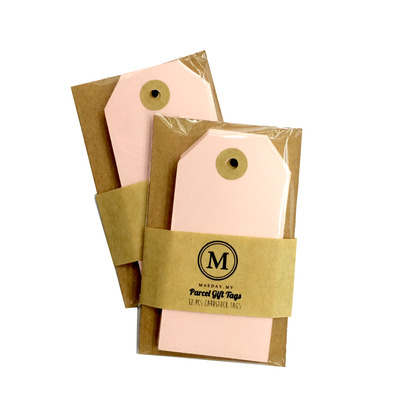 Light Pink Parcel Gift Tags