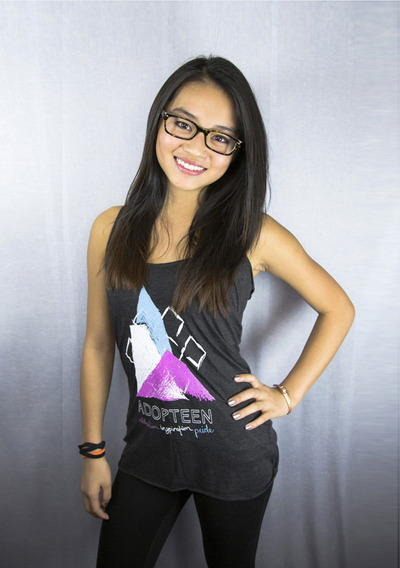 Three Mountains Racerback Tank - Charcoal