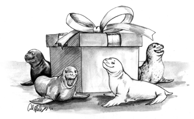 LOE original sketch carahil's gifts