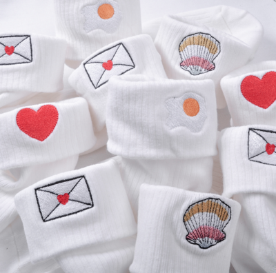 Embroidered Socks