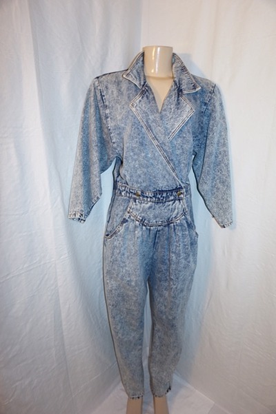 Vintage wizz lizz light jean jumper, size xl