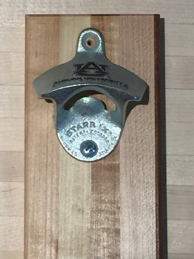 Wall Mounted Bottle Opener - Auburn University