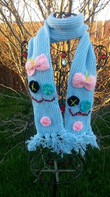 Scrump inspired scarf
