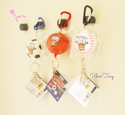 Chopper Onepiece Sports Squishy Extendable Keychain
