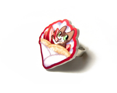 Le Crepe Cat Ring