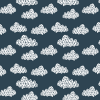 Blue Clouds Leggings  - Thumbnail 2