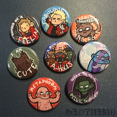 Guardians of the Galaxy Pin Set (8)