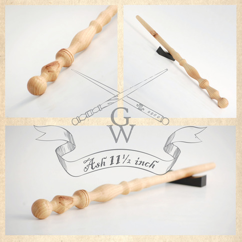 Ash wand 11 1/2 inch