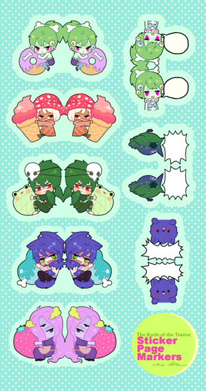 TKOT Sticker Page Markers