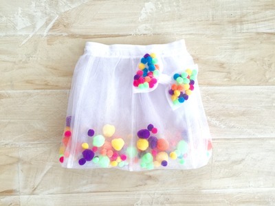 Sweet Cheeks Pom Pom TuTu