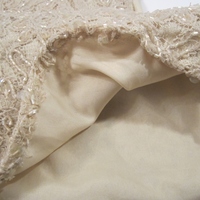 Delicate Nude/Pale Pink Lace Dress - Thumbnail 3