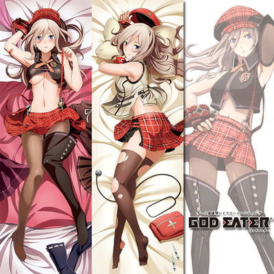 Brand New Alisa Amiella - God Eater Burts Dakimakura Hugging Body Pillow Case Anime Cover90