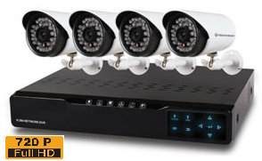 720p 4 Channel Combo Kit