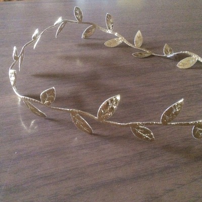 Gold Leaf Boho Headband