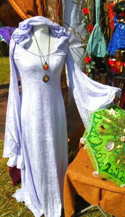 Elven Queen Fairy Gown-Lavender, size Medium