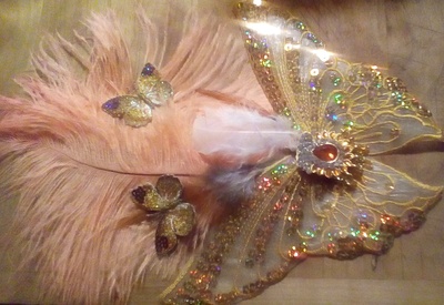 Butterfly Fascinator-headdress-cinderella