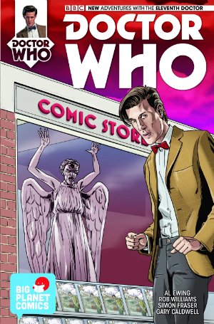 Doctor Who: New Adventures with the Eleventh Doctor #1 Big Planet Comics variant cover