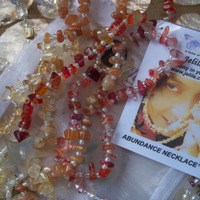 Life Cycle Dude Silver Pendant, Citrine and Moonstone, Matches the Abundance Necklace - Thumbnail 4