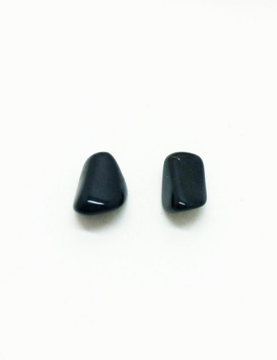 Onyx Stud Earrings Crystal Mineral Studs