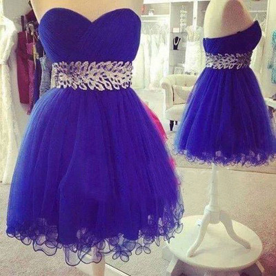 Blue prom dress, Short prom dress, Prom dress 2016, Online prom dress
