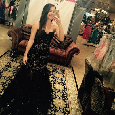 Black lace prom dresses, Cute prom dress, chiffon prom dress, sexy prom dress, prom dress 2015, Online prom dress, long prom dress, 15032315