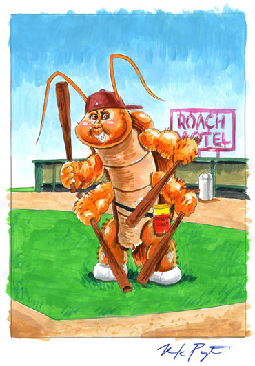 Mascot - Roach RALPH Color Rough - Garbage Pail Kids 2015 Series 1