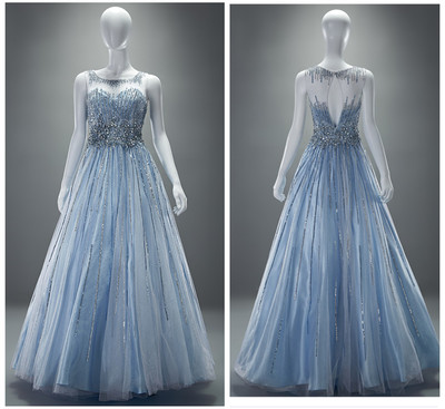 Charming Prom Dress,Sequined Prom Dress,A-Line Prom Dress,Tulle Prom Dress,Long Prom Dress,15032708