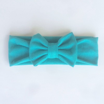Turquoise Bow Headwrap