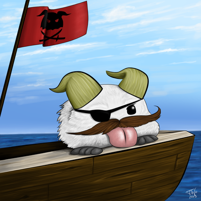 Pirate Poro Art Print