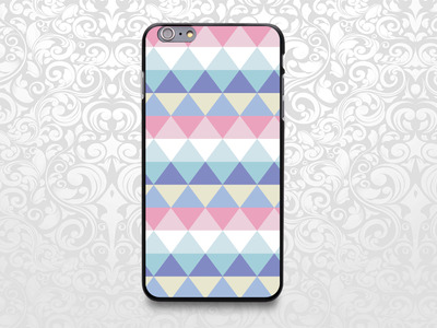 Triangle Colorful Pattern case for iPhone 7/6/6s/5/5s/5c, Samsung S6/Note5, Sony, LG Nexus, Nokia Lumia, HTC One, Moto X (BCBL-17)