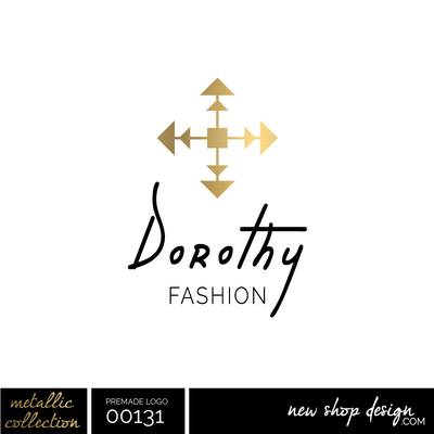 Metallic Collection - Premade Logo - 00131