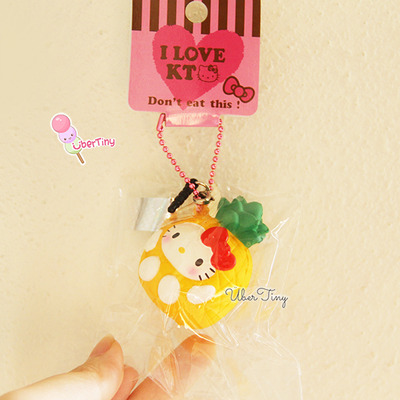 Rare hello kitty pineapple squishy (licensed) - scented! - Thumbnail 5
