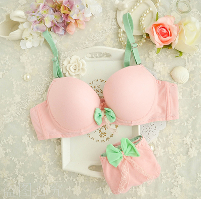 Japanese kawaii candy color lingerie