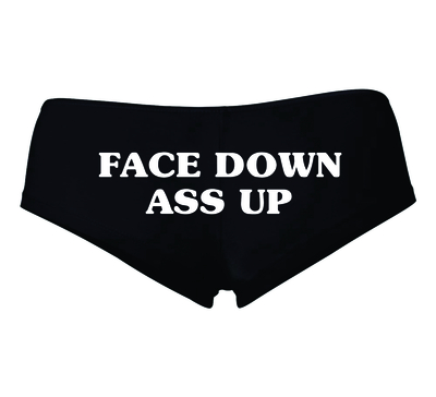 FACE DOWN ASS UP Booty Shorts # 636
