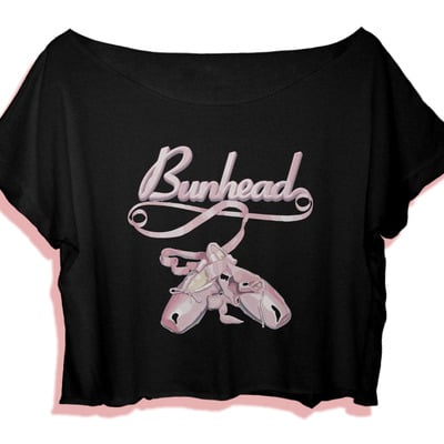 Shirt ballerina shoes women's crop top dancing ballet - Thumbnail 1